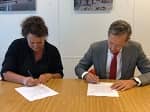ondertekening klein