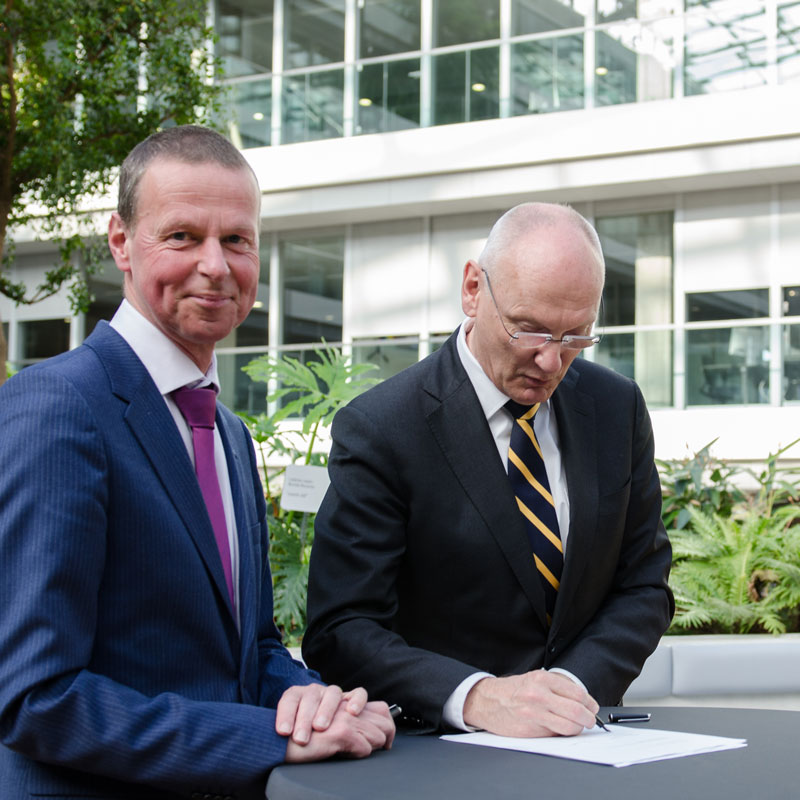 André Dijkhuijs en Han van Gelder